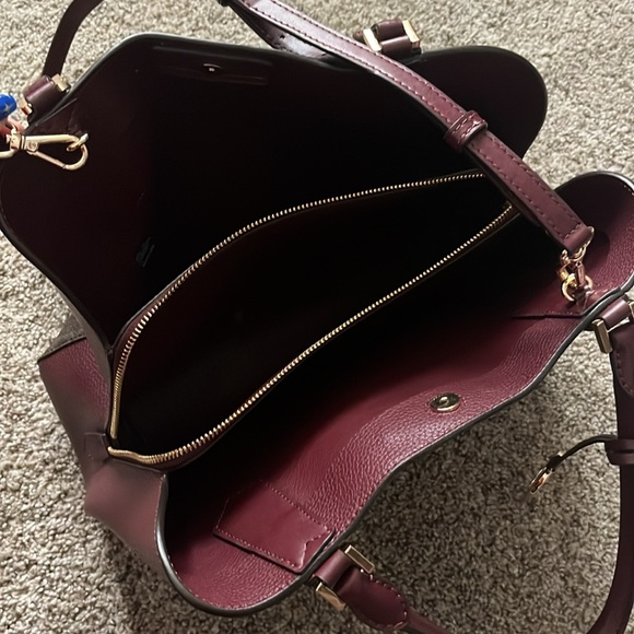 Michael Kors Brown and Burgundy bag - Picture 2 of 2